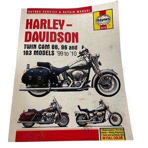 Haynes Harley-Davidson Twin Cam 88 96 103 Models 99 To 10 Service & Repair Manua